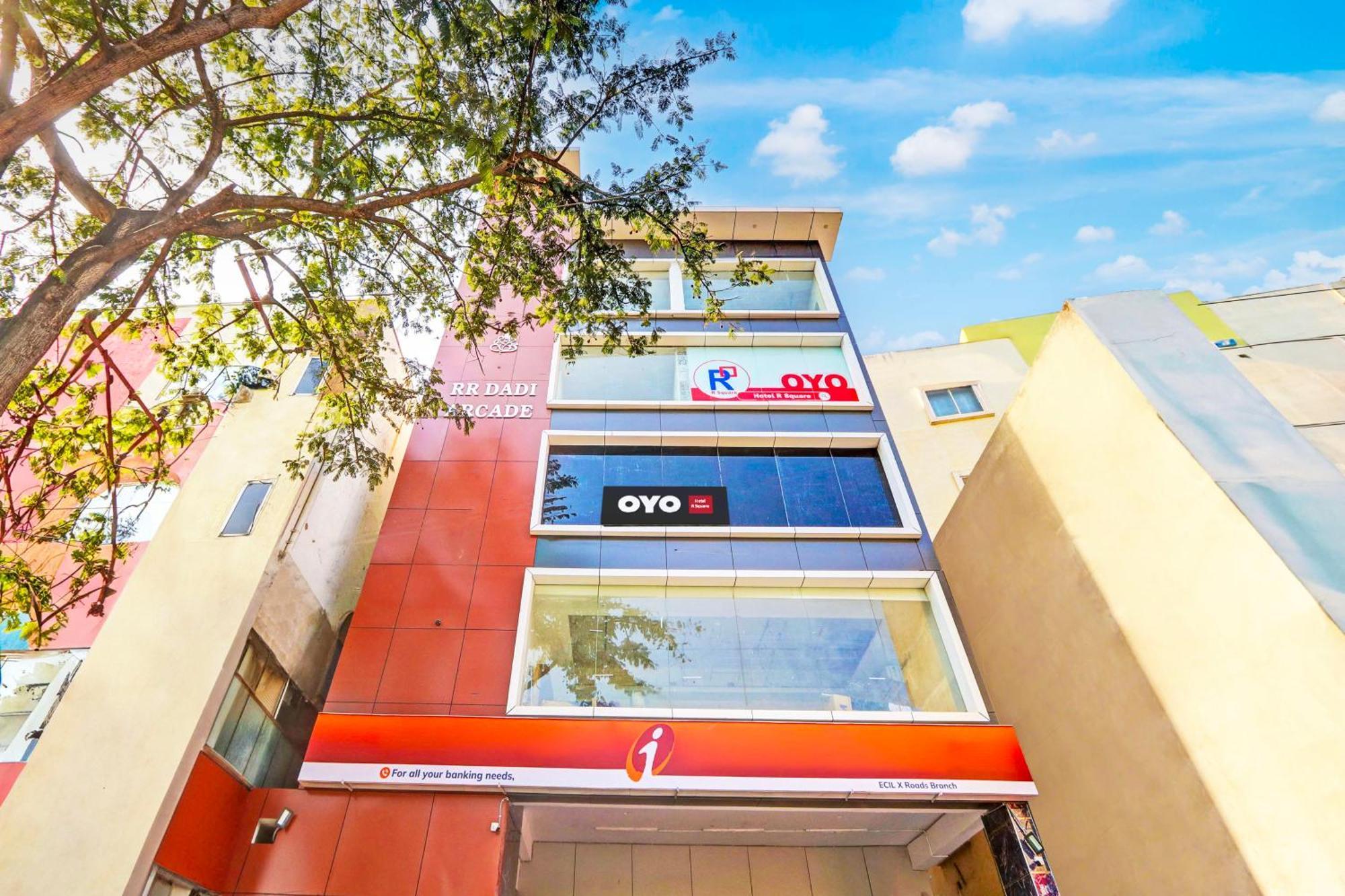 Hotel O R Square Haidarábád Kültér fotó